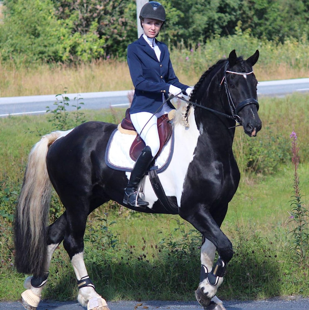 Programridning med Lisbeth Stenseth som dommer